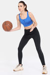 Zelocity Quick Dry Gym Leggings - Jet Black — thumbnail 4